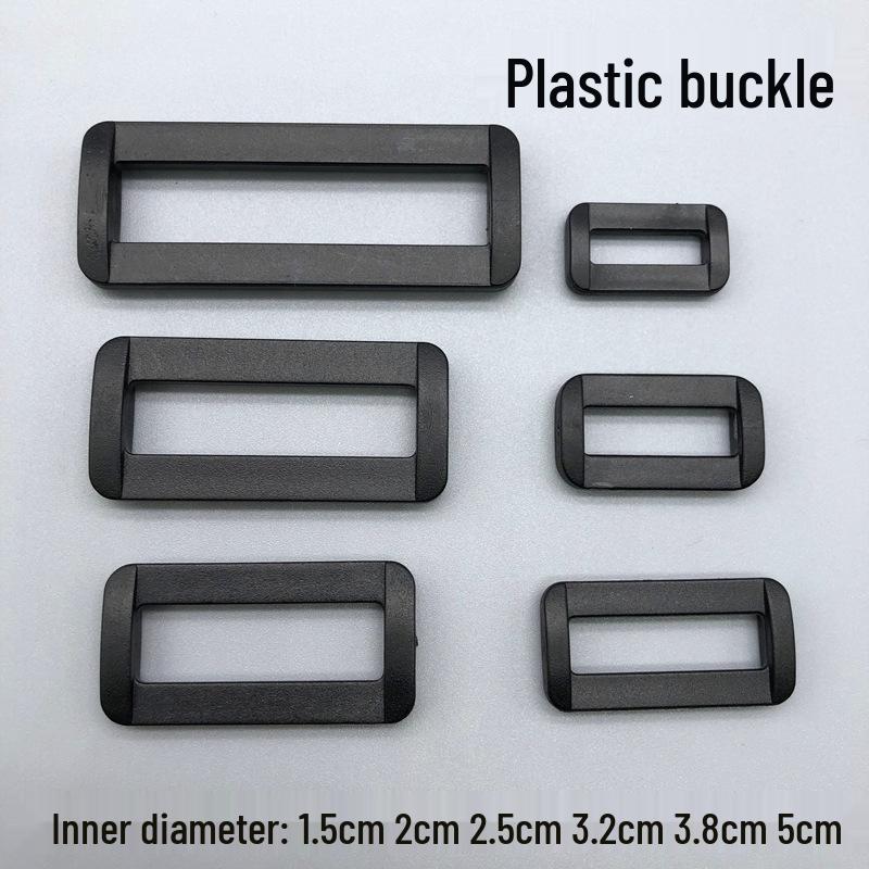 

Регульована пластикова вставна пряжка для рюкзака/поясного мішка (1-5см) Inner Diameter 3.8cm