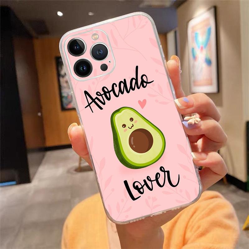 Phone Case For iphone 17ProMax Air 16 15 14 13 Pro Max 15 16 Pro 15Plus Art Funny avocado Fruit