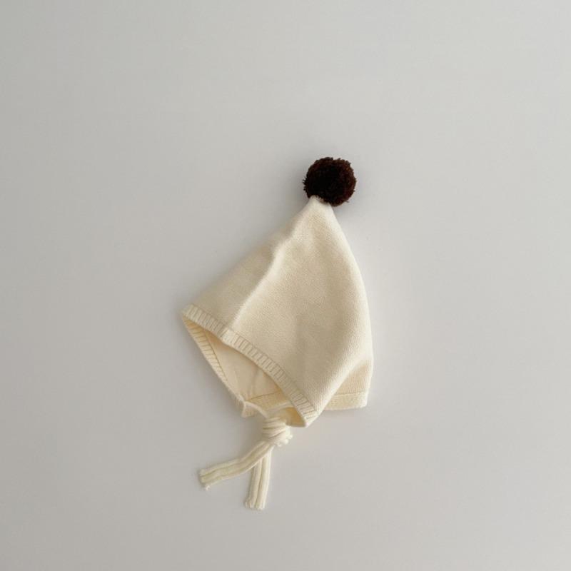 Winter Boys and Girls Cute Ball Knitted Ear Hat Infant Christmas Red Elf Wool Hat