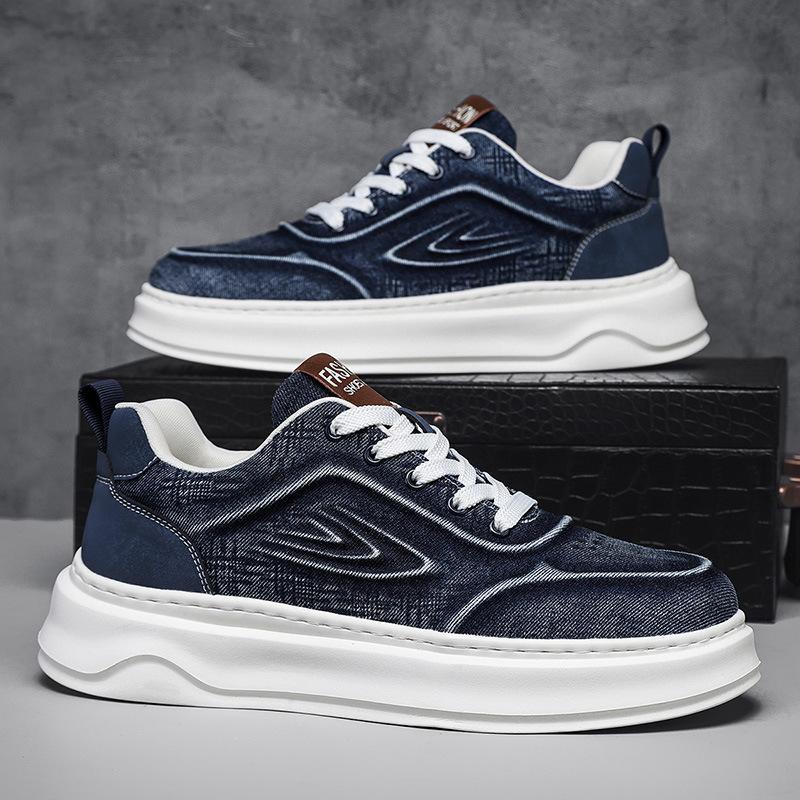 

2025 new men s shoes new breathable cloth shoes men s shoes low-top men s casual canvas shoes teen students trendy shoes 45