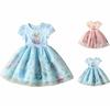 Frozen Elsa Princess Dress For Kids Girls Soft Comfortable Fabric Perfect For Parties!