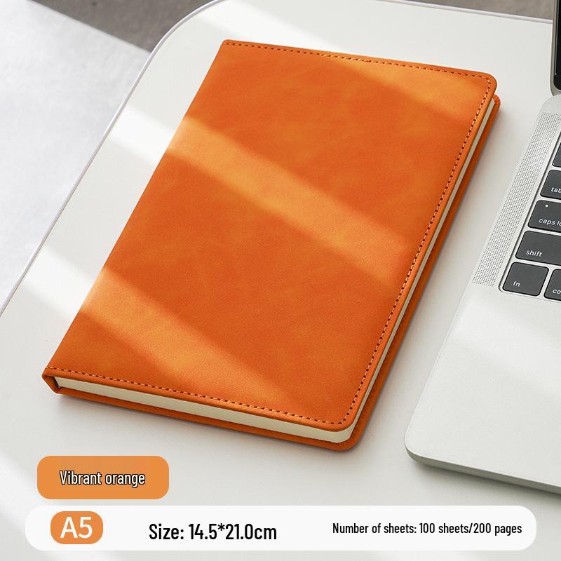 A5 Simple Style Hardcover Notebook: Elegant Meeting Minutes & Thoughtful Gift