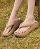 Akiii Classic Arch-Fit Foam Flip-Flops Sahara Beige