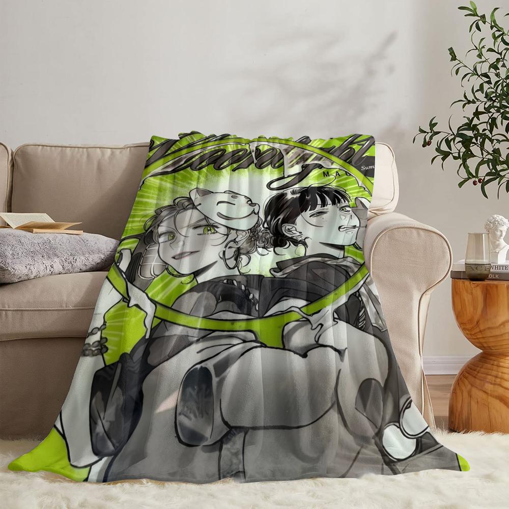 The Guy She Was Interested In Wasnt a Guy at All Throw Soft Flannel Throw Summer Blanket Lightweight for Sofa Bed Travel