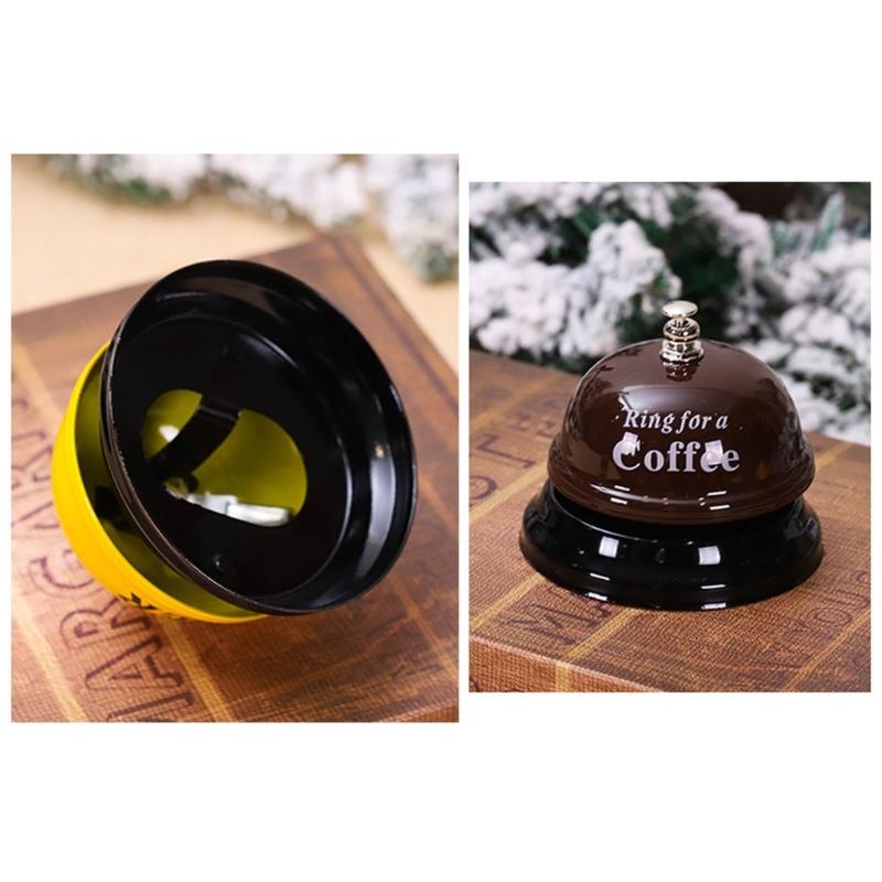 Set of 3 Creative Reminder Bells Desk Calls Bells Kitchen Bells Service Bells for Hotel Restaurant Kitchen Shop School