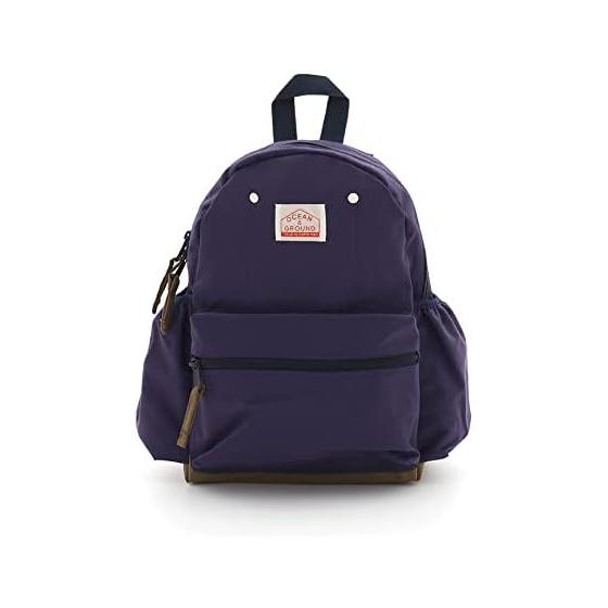 [OCEAN&GROUND] Ocean and Ground DAYPACK GOODAY Nylon Backpack Kids Baby Boys Girls 1215101 (XS, Navy (NV))
