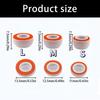 Memory Foam Soft Silicone Ear Tip for Bluetooth-compatible Earphones Protective Earbuds Cover Noise Reduction Hole
