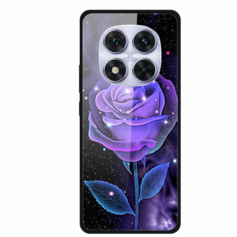 Hard Back Cover For Xiaomi Redmi Note 14 Pro 5G Case Soft Bumper Tempered Glass Case For Redmi Note 14 Pro 4G Case Note14 Pro