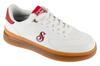 Duraleather Lace Up Snoop Cupsole Sneaker, Mens White Sneakers