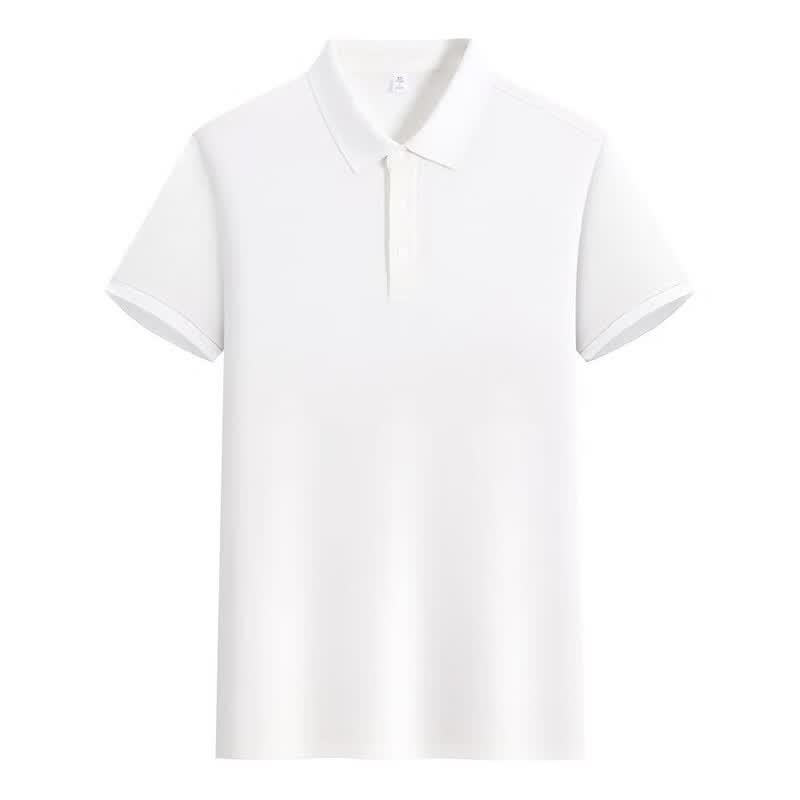 Men s Ice-Feel Short Sleeve Polo Shirt M