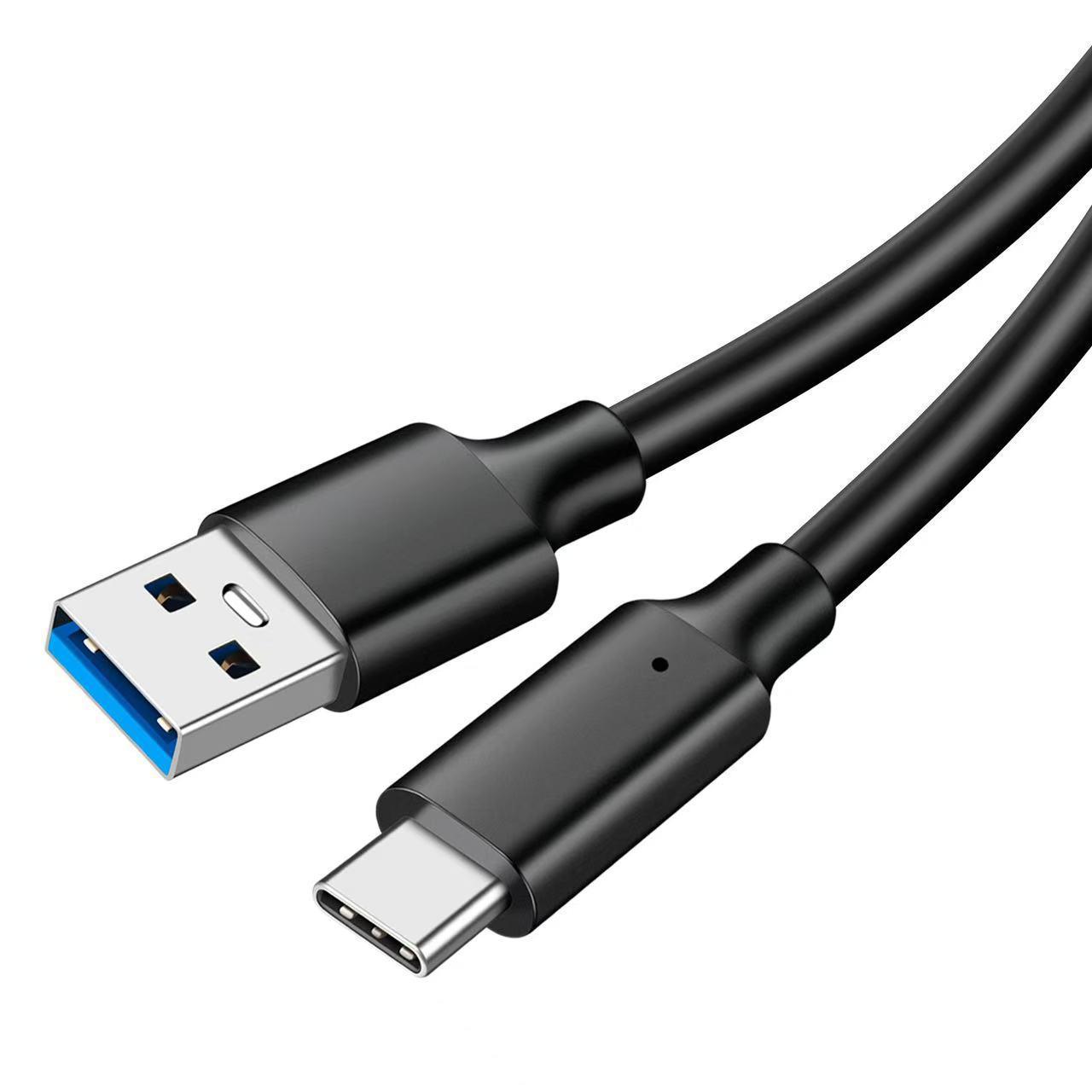 

USB 3.2 Type-C to Type-C Data Cable, 10Gbps, 3A 60W PD Fast Charging for Hard Drive & Car Use 0.5m
