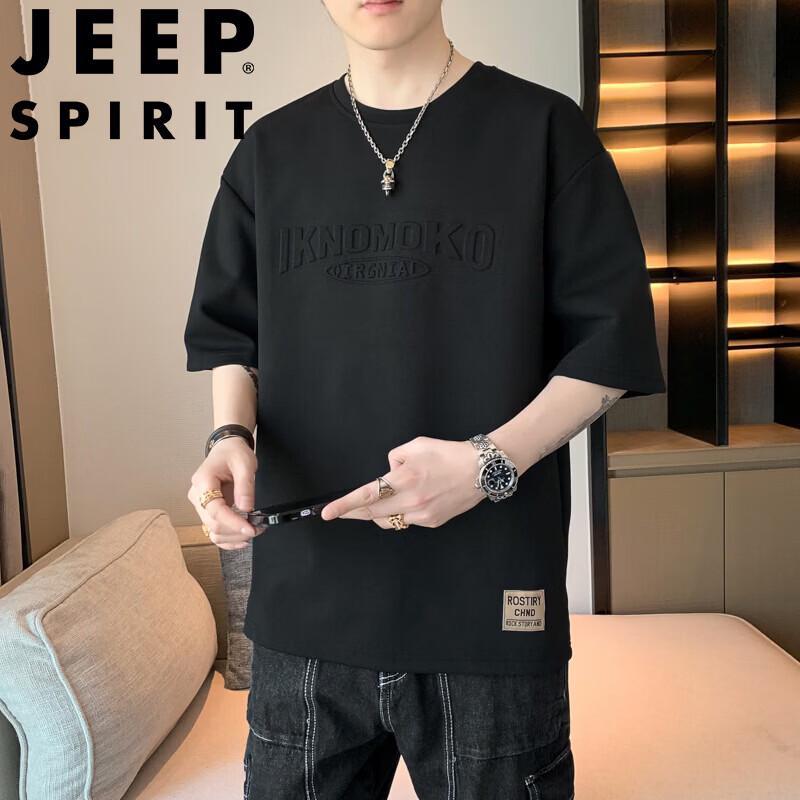 

JEEP SPIRIT Men s Short Sleeve T-Shirt L