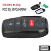Télécommande intelligente pour clé de voiture 3/4 boutons 314,3 MHz Puce 4A pour Toyota Corolla Cross 2022 2023 2024 2025 ID FCC: HYQ14FBW