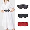 Ceinture élastique Ceinture tissée élastique de couleur unie pour robe portefeuille, robe dos nu, ceinture sexy de boîte de nuit pour soirée dansante