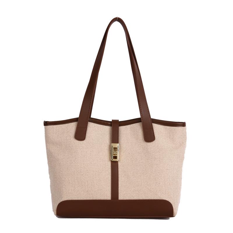 Women's Large Capacity Fashionable Crossbody & Tote Bag for Street Shopping and Commuting