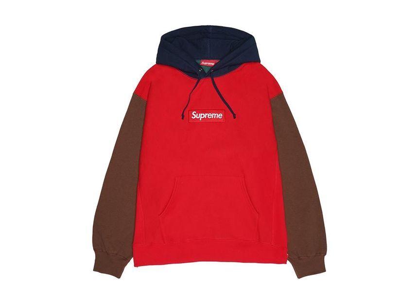 Supreme Box Logo Hooded Sweatshirt Multi S
