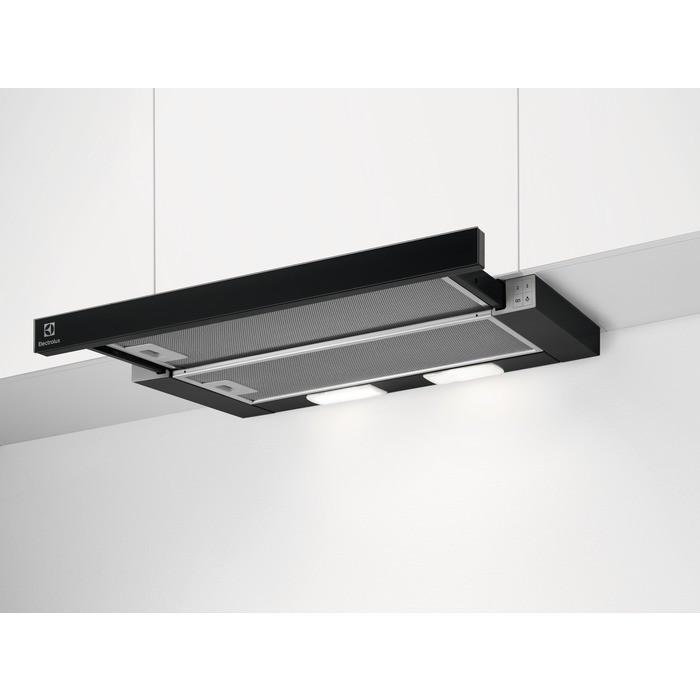 Electrolux Melns teleskopiskais nosūcējs ar LED