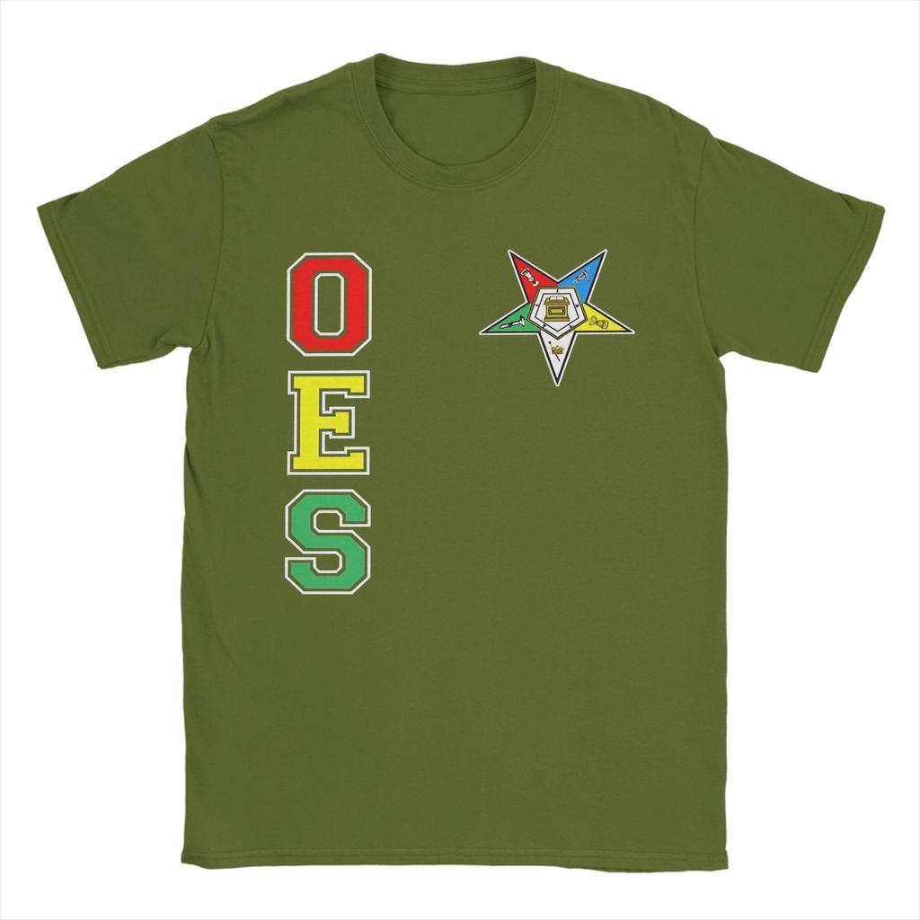 Oes Order Of The Eastern Star T Shirt Unisex 100 Cotton Funny Tshirts Round Collar Tees Short Sleeve Tops New Arrival