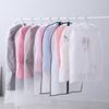 10pcs Hanging Clothes Garment Bag Translucent Suit Overcoat Clothes Dust Cover Storage Bag60x80cm