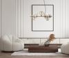Lampa Wisząca Canello 7 G9 Mosiądz Miodowy Italux Pnd-406007-7-Hbr