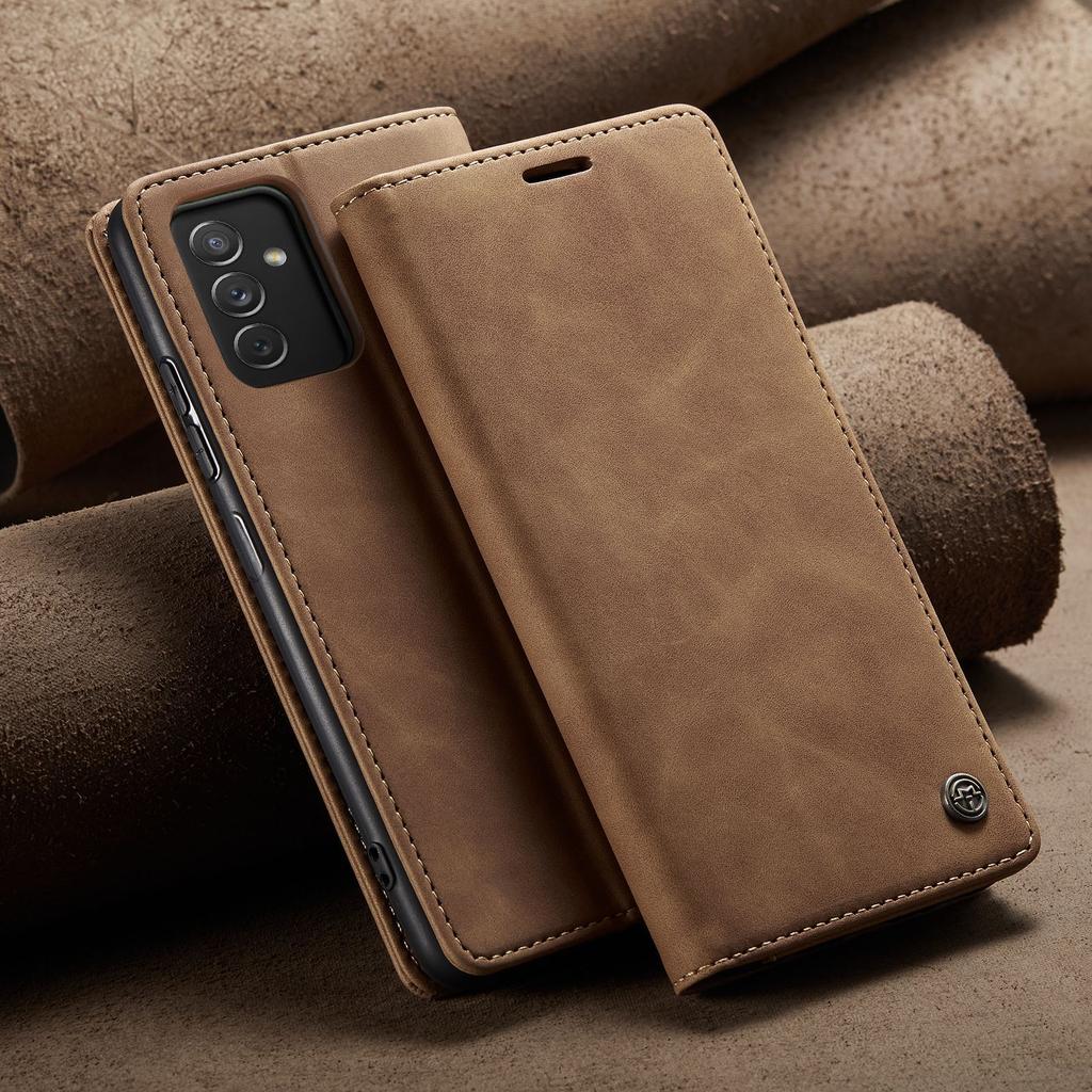 Suitable for Samsung A52 phone case, A12 anti-drop phone leather case, A32 retro flip cover with card slot protective case