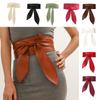 Elegant Knotted Waistband Wide Bow Waist Bands Corset Waist Belt For Skirts Dress Top Clothes Coat