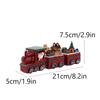 Christmas Train Santa Claus Resin Crafts Home Desktop Christmas Decoration Creative Ornament Festival Themed Decoration