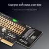 JEYI PCIe to M.2 NVMe SSD Adapter Card