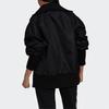 Adidas Originals Rib Bomber Warm Loose Sports Jacket Pilot Cotton Coat Winter Women Jacket Black GU1768