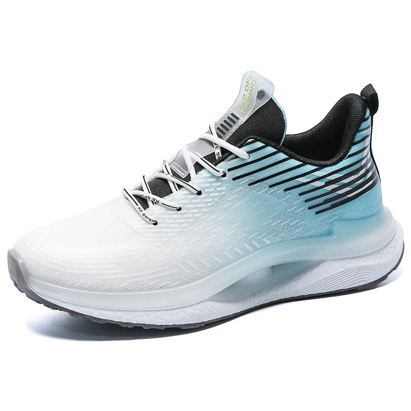 

2025 new ice silk men s shoes men s sports shoes spring and autumn fashion shoes men s running shoes breathable shoes 45 зелений