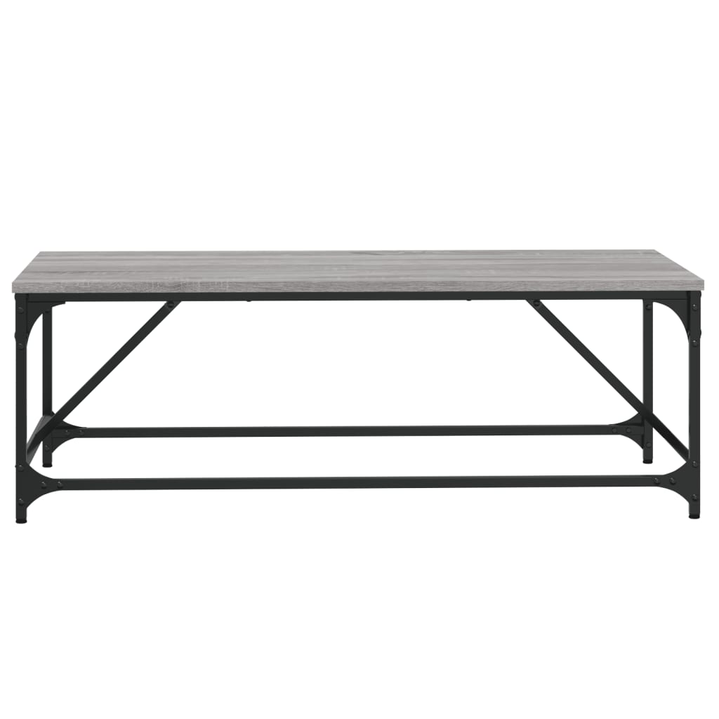  Coffee Table, Grey Sonoma Oak, 100x50x35 Cm