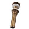 Quick Drainage Drain Stopper Push Bounce Vessel Sink Drain Vintage Sink Drain  Bathroom