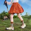 ASK JUNIOR Girls' Casual Pumpkin Bubble Skirt