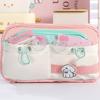 Multi-layer Cute Pencil Pouch Flip Style Gel Pen Organizer Simple Student Pencil Case  Girl