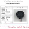 Compact 20mm 4 Ohm 2W Speaker Horn with Strong Bass - 5.5mm Thick, 1-Inch Audio Speaker