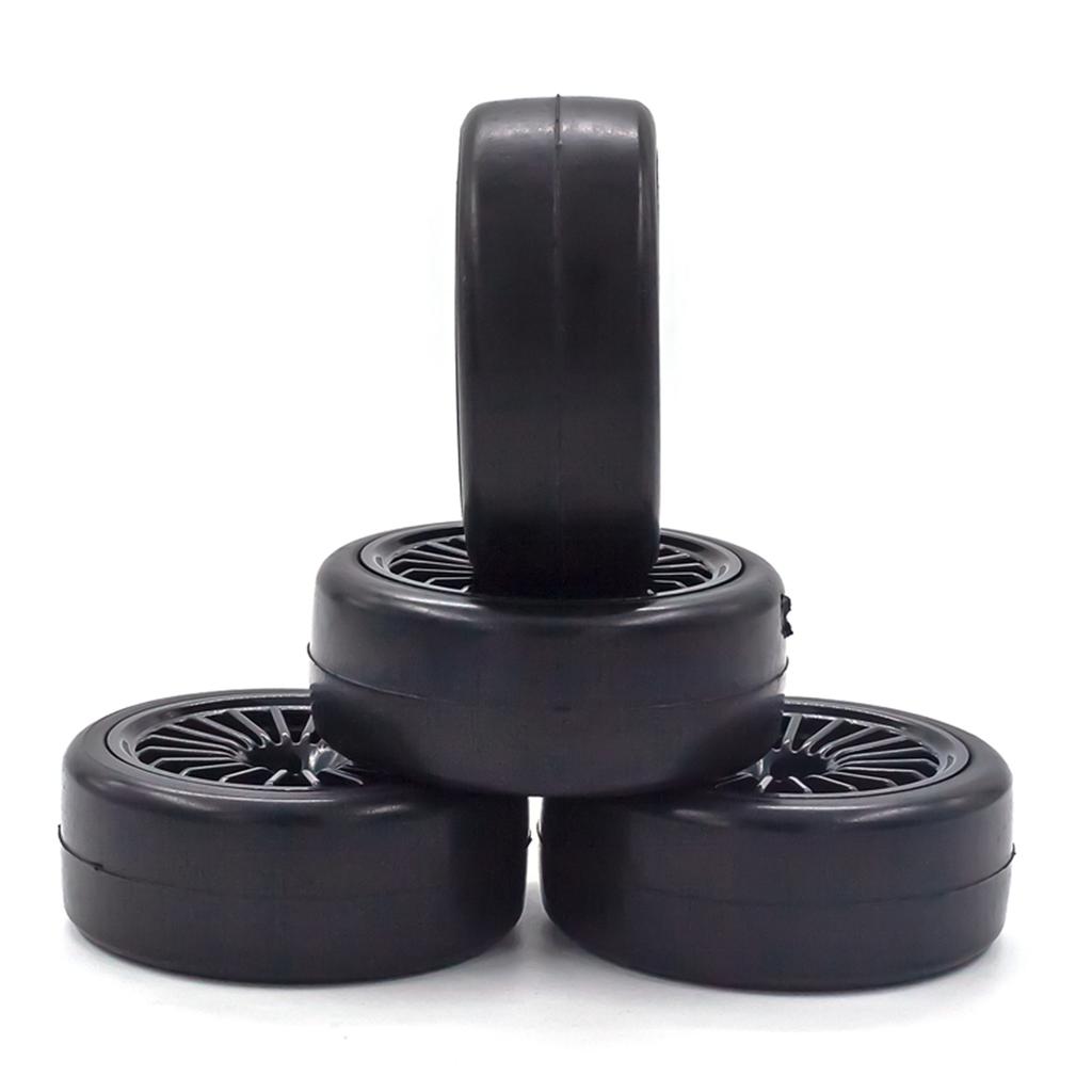 RC Drift Tires RC Racing Car Tires 4pcs Replacements for 1/10 94123 94122 D5 RC Drift Car