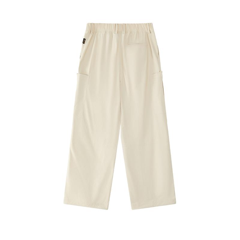 Fila Fusion National Team Style Casual Multi-Pocket Loose Pants Men Bottoms Spring-Oat T11M433802FBG