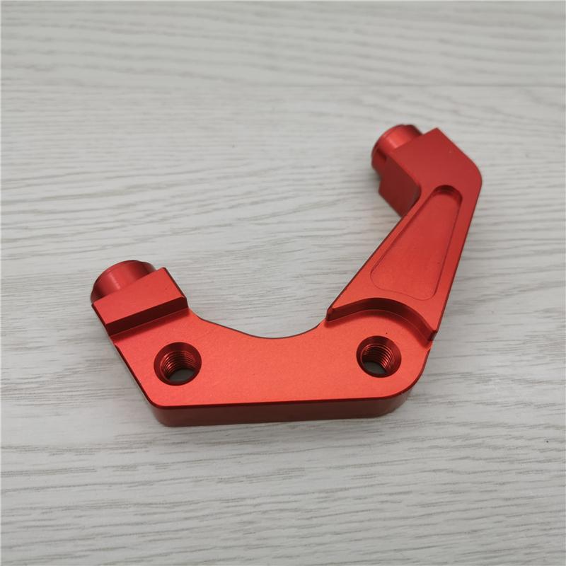 Motorrad 220mm / 200mm Vorderradgabel Stoßdämpfer Bremssattel Pumpenadapter Halterung für Motorrad Roller Yamaha Honda