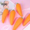 Vegetable Sensory Toy 1/2/3Pcs Simulated Carrot Squeeze Soft Stretchy Stress Relief Shape Students Office Workers Anti-anxiety Gift TPR Ball