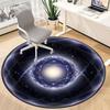 1 st Kosmisk sfärmatta för kontor, Halkfri, Rund matta, Mjuk & Bekväm, Matta för kontor, Lätt rund golvmatta