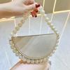 New dinner bag beaded handbag bag urban simple semi-round small bag dress bag single shoulder oblique span bag women