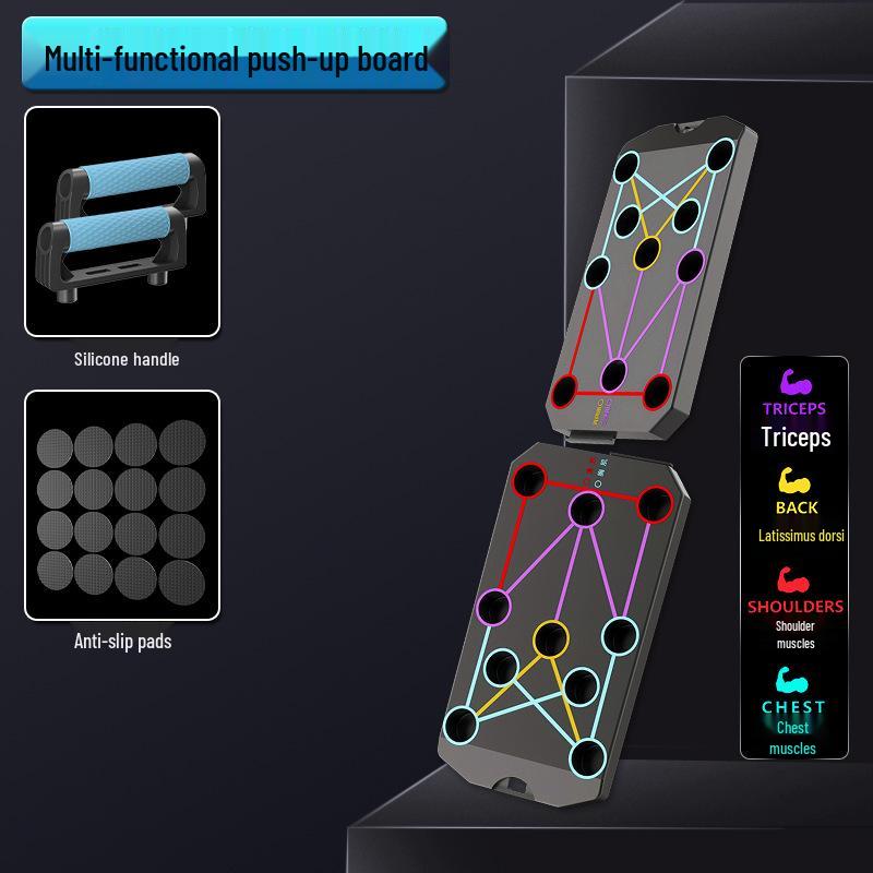 Multifunctional Push-up & Abdominal Muscle Trainer for Home Fitness