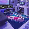 3D Gaming Rug Large Area Carpet for E-sports Room Boys Bedroom Decor Cartoon Gamepad Design Soft Floor Mat