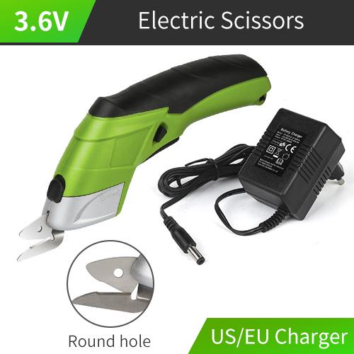 Cordless Electric Scissors Rechargeable Scissors Cloth Cutter Rug DIY Scissors Cardboard Cutting Tool PVC Leather Sewing