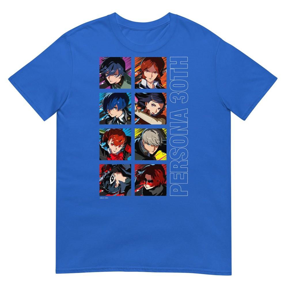 T-shirt Atlus Persona 30th Serie Protagonisti Stack Legacy