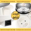 Multi-Functional Electric Cooker: Non-Stick Electric Pot, Wok, Hot Pot & Steamer for Dorms