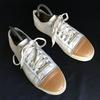 Spingle Move Japan Leather Sneakers M 25.0-25.5-26.0 White Brown(USED)