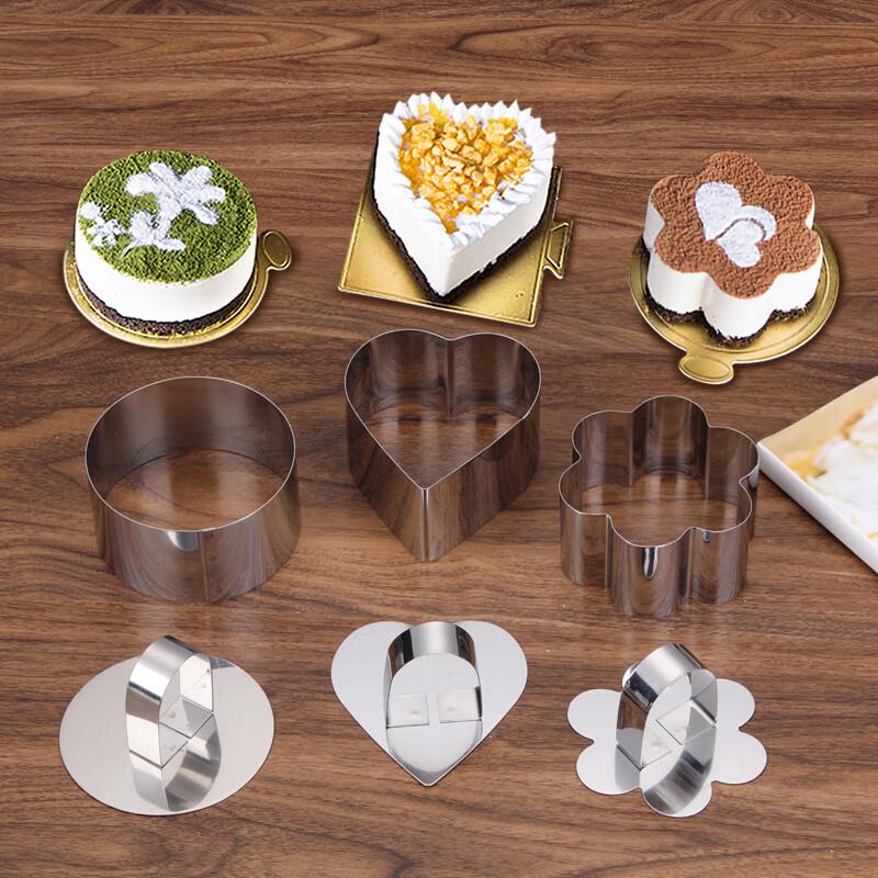 Папарротти 3-дюймовый многофункциональный набор муссовых колец и форм для нарезки