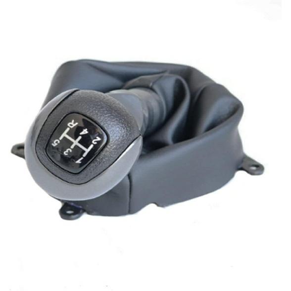 

Manual Gear Shift Knob 5 Speed with Black Leather Boot fit for Honda Civic 2006-2011 DX EX LX Shifter Lever Stick Head