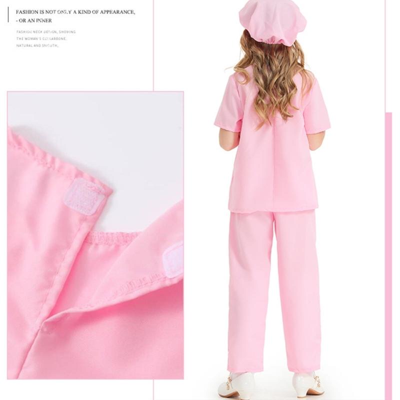 Doctor Role Play Dress Up Kit Doctor Pretend Play Costume with Stethoscope Doctor Coat Kit Halloween Doctor Costumes